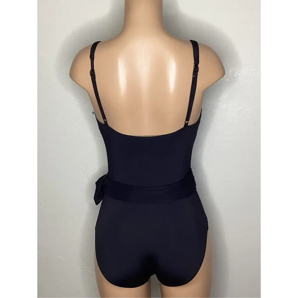 New. Coco Reef black skirted one piece. Size 16 Retails $152 - Picture 10 of 10
